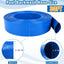 Manguera retrolavado piscina 1.5" x30ft doble PVC plana