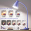 Lámpara LED escritorio USB 3 modos color morado lila