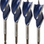 Broca para Madera 1-1/4x6 Pulg Pack de 4 Unidades