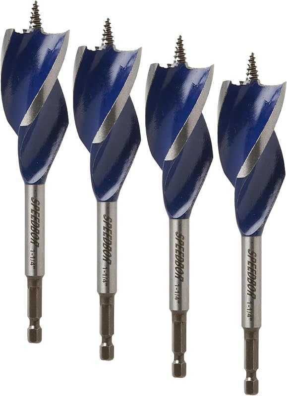 Broca para Madera 1-1/4x6 Pulg Pack de 4 Unidades