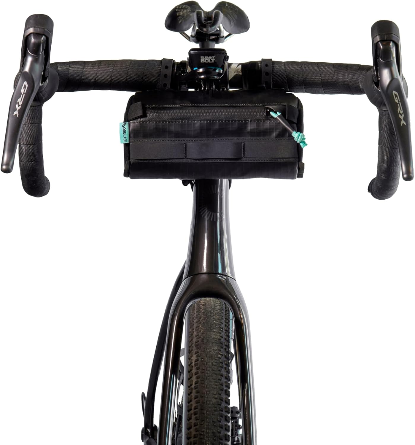 Bolsa manillar bicicleta impermeable 1.6l negro