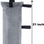 Set pesas toldo 4-150lbs bolsas arena gris