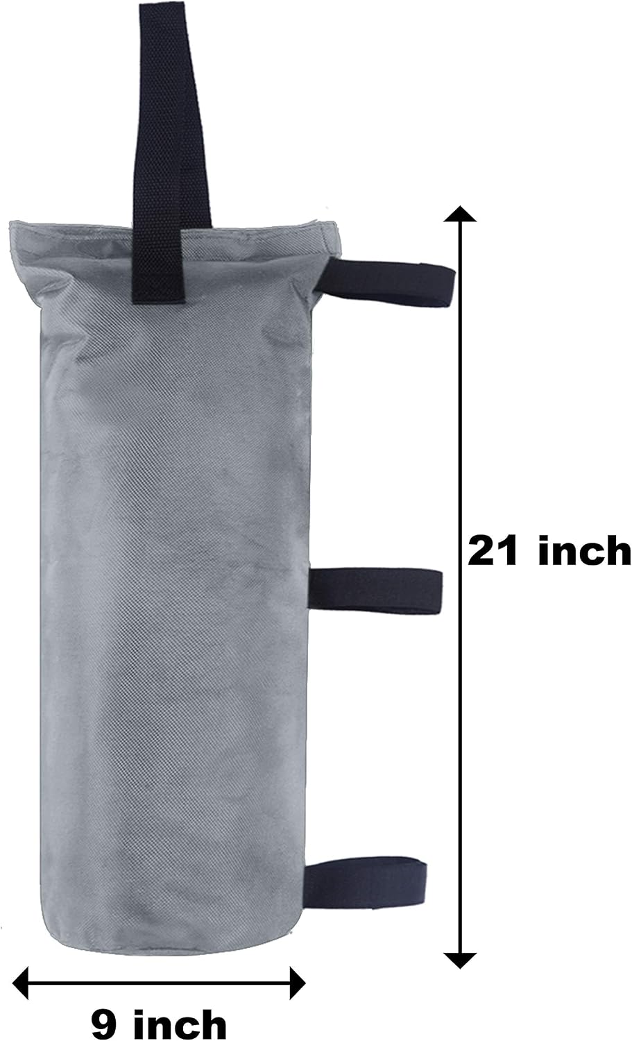 Set pesas toldo 4-150lbs bolsas arena gris