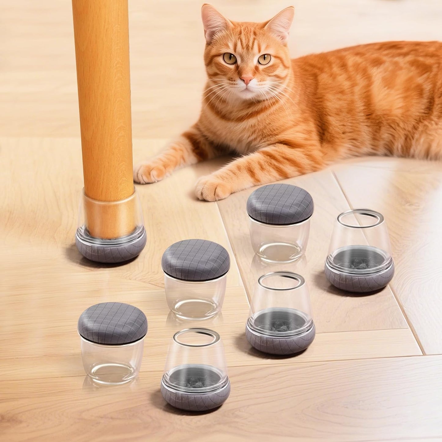 Protectores suelo para patas silla madera