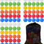 90 Pelotas Golf Plástico Coloridas con Bolsa Malla