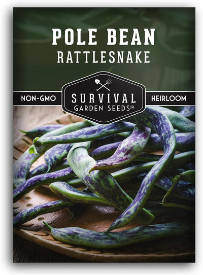 Semillas frijol serpiente cascabel para plantar en huerto