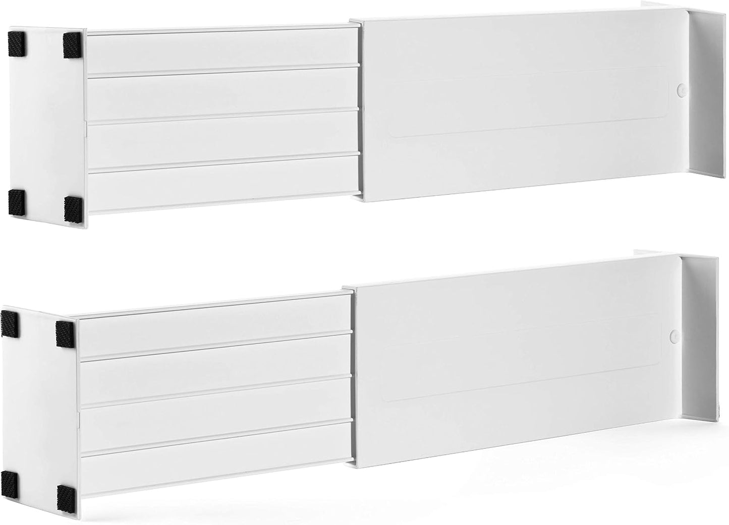 Divisores cajón ajustables para ropa set 2 4.5"