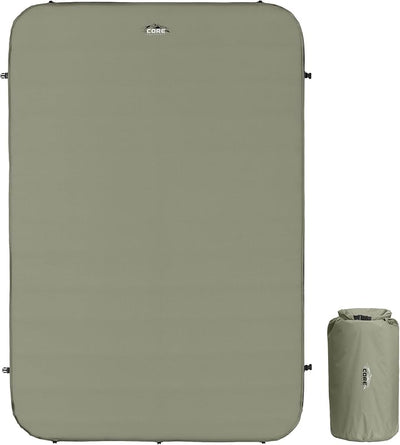 Cama campamento doble autoinflable para adultos coche