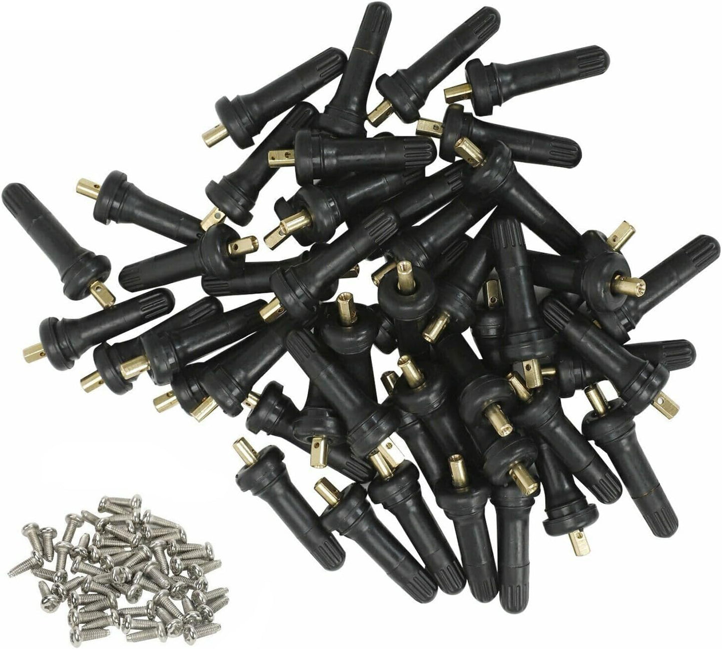 Sensor TPMS con válvulas goma Snap-in GM Chevy 50 Uds
