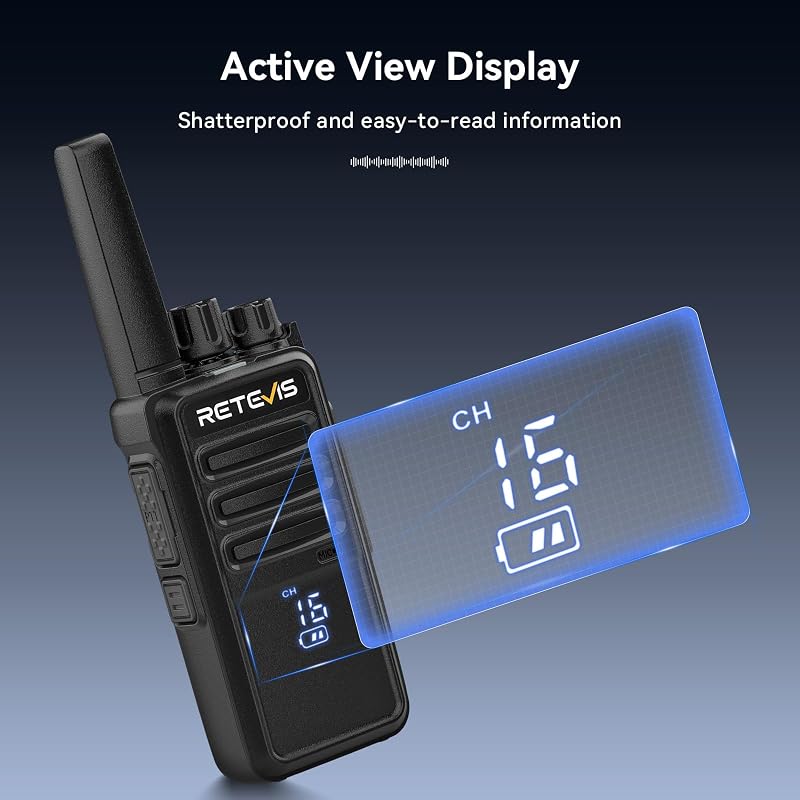 Walkie Talkies RT68H adultos radio 2 vías larga distancia