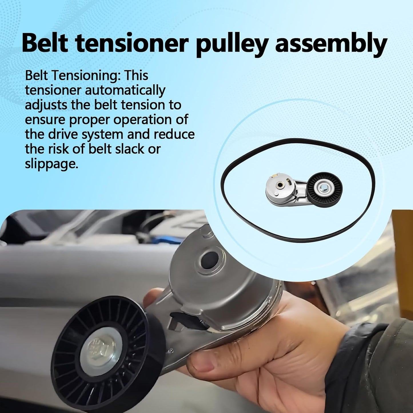 Kit tensor correa Serpentine comp Pontiac Chevy Buick Saab