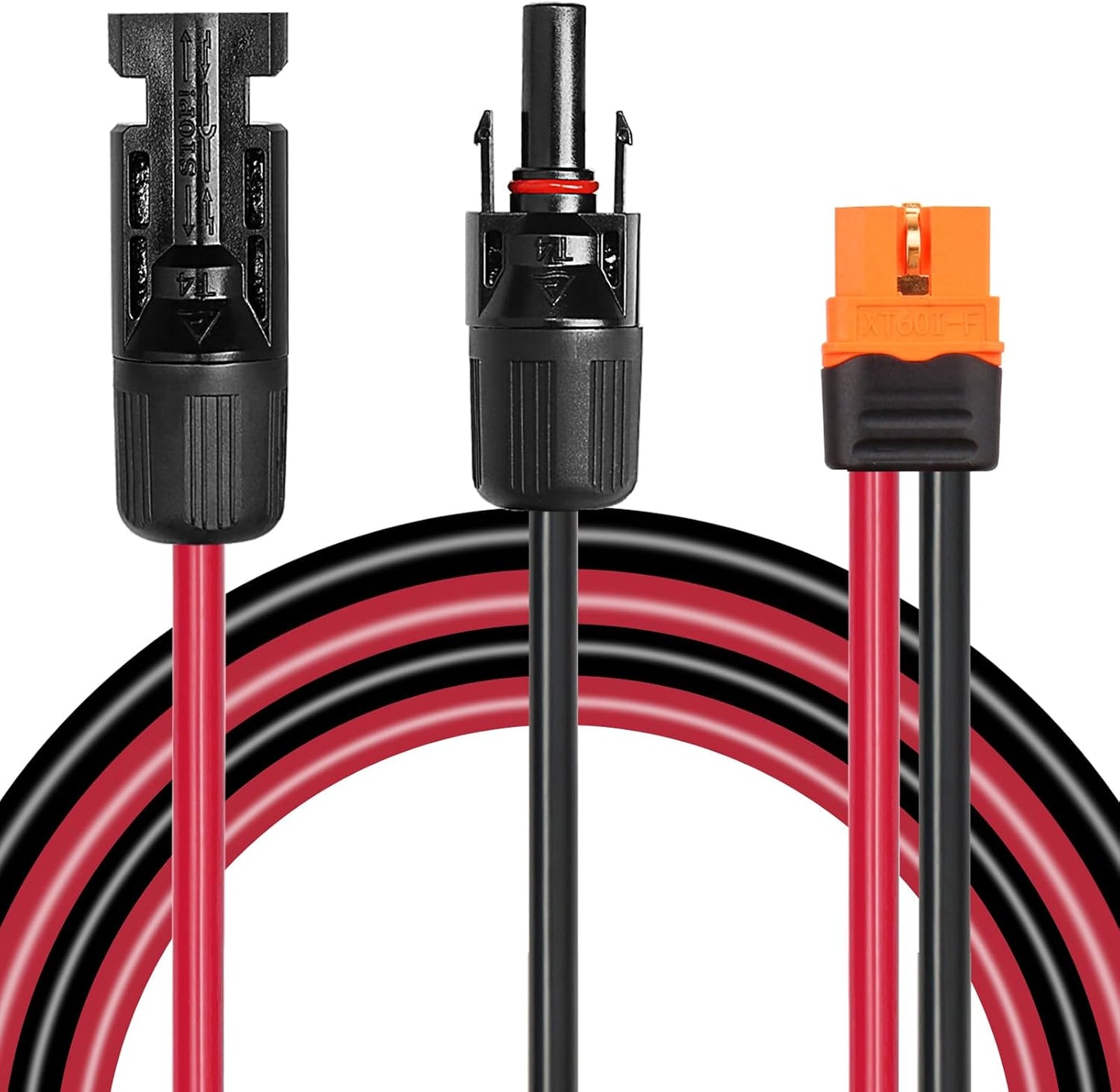 Cable solar XT60i 5 pies con adaptador para estación