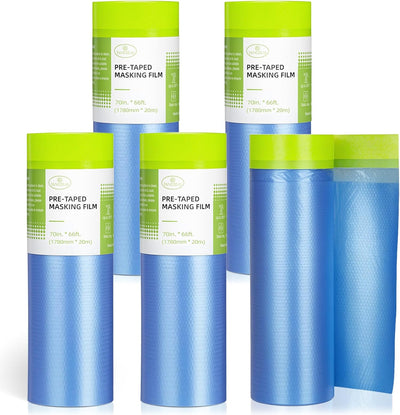 Película adhesiva para pintura 70x66pies 5 rollos