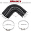 Acoplador reductor codo silicona 2-2.5" manguera 4 capas