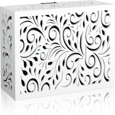 Caja madera timbre puerta cubierta decorativa ajuste universal