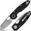 Cuchillo EDC 8.08cm hoja 154CM Vanchor Lock aluminio negro