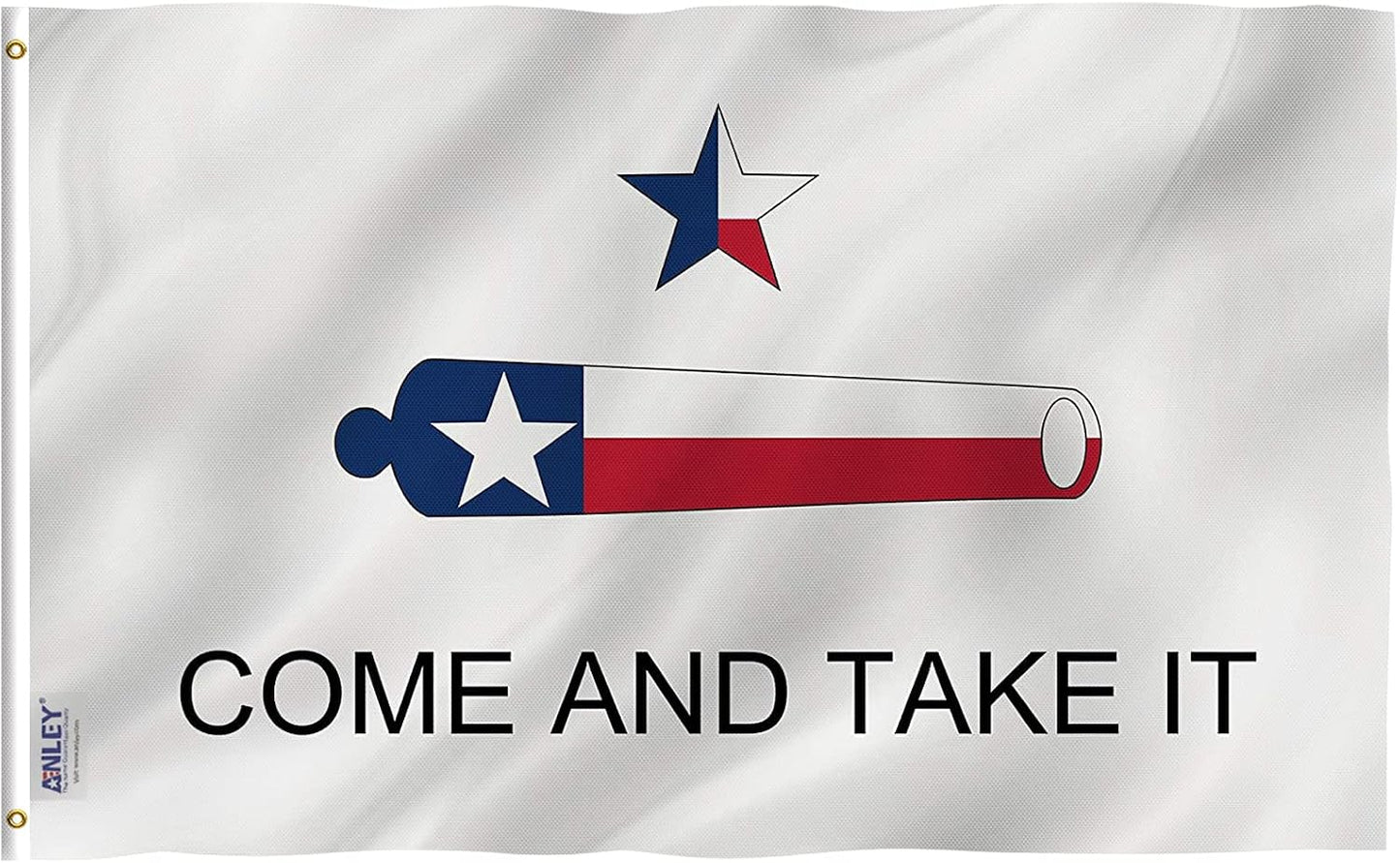 Bandera Texas Come and Take It 3x5ft poliéster cabecera lona