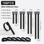 150 Bridas Cables 46810pulg Ajustable Negro
