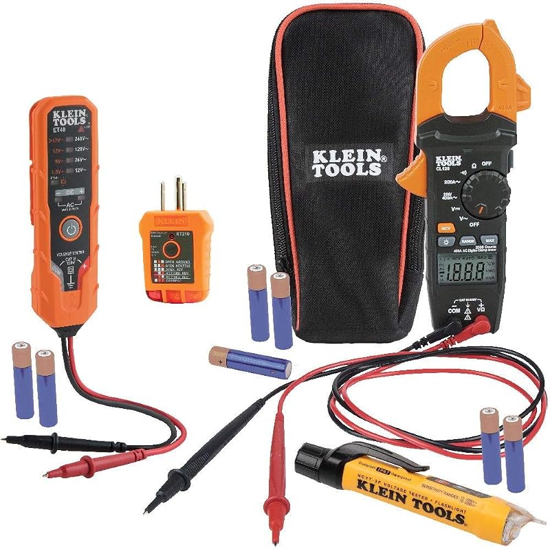 Pack probador eléctrico con medidor y buscador interruptores