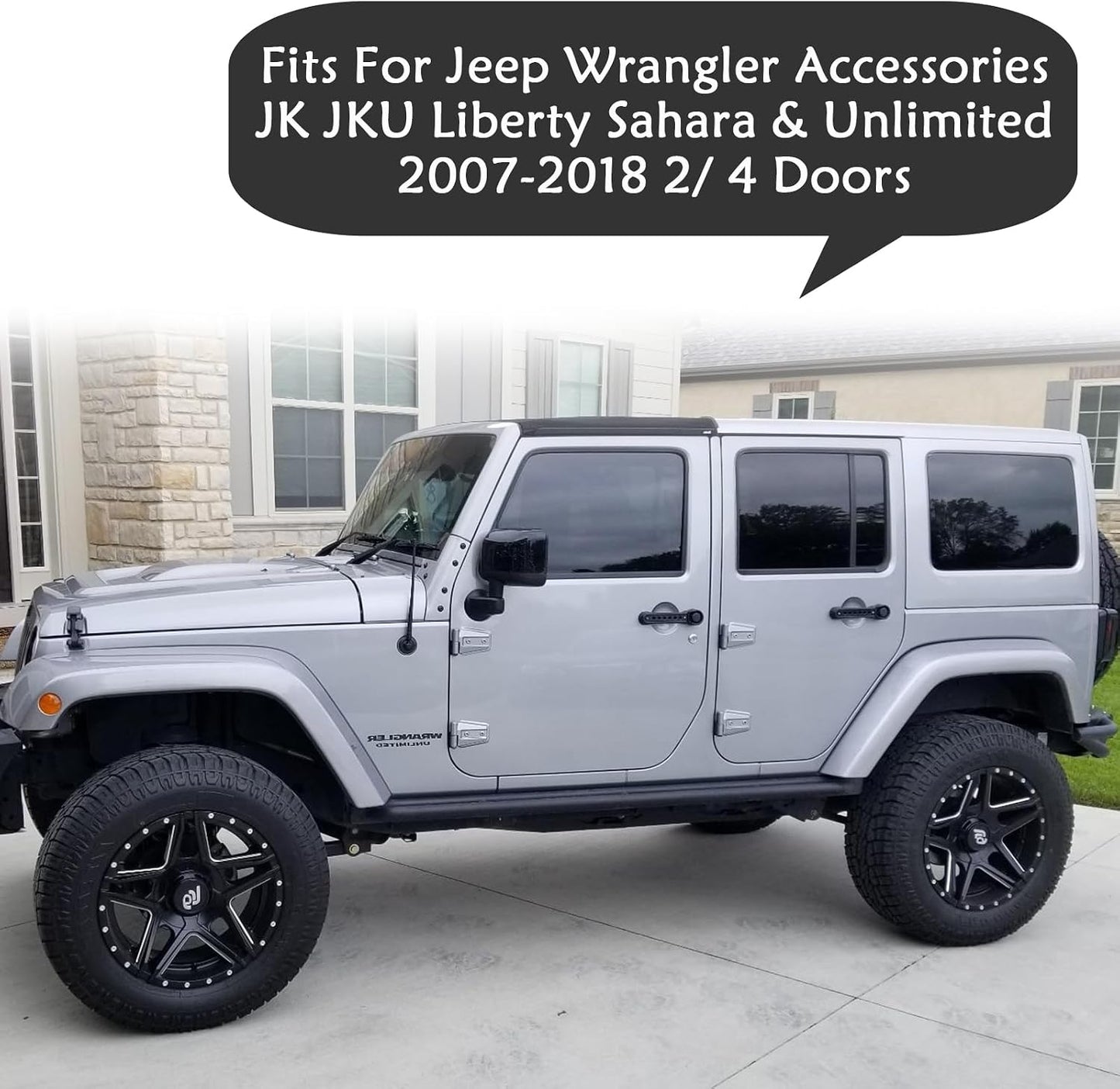 Cubiertas manija puerta Jeep Wrangler JK 07-18