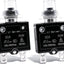 2 Disyuntores L1 30A 125/250V CA 50V CC con Botón Reinicio