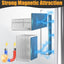 Estante magnético para especias 6 pzas metal organiz. cocina