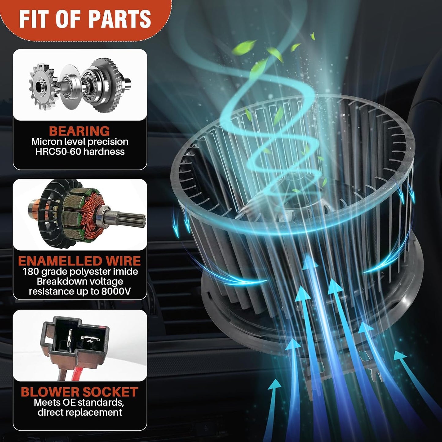 Motor soplador calentador Ford Expedition 07-08