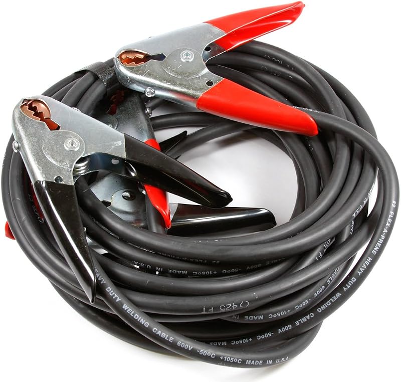 Cables puente batería 16ft resistente