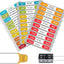 Kit 608 condensadores electrolíticos y cerámica 10v-50v