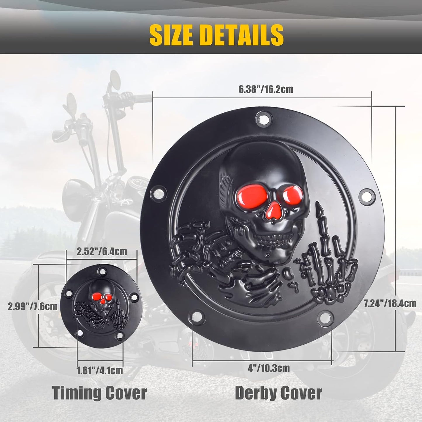 Tapa distribuidor 5 agujeros Harley Big Twin Cam 99-14