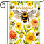 Bandera jardín primavera 12x18" doble cara exterior