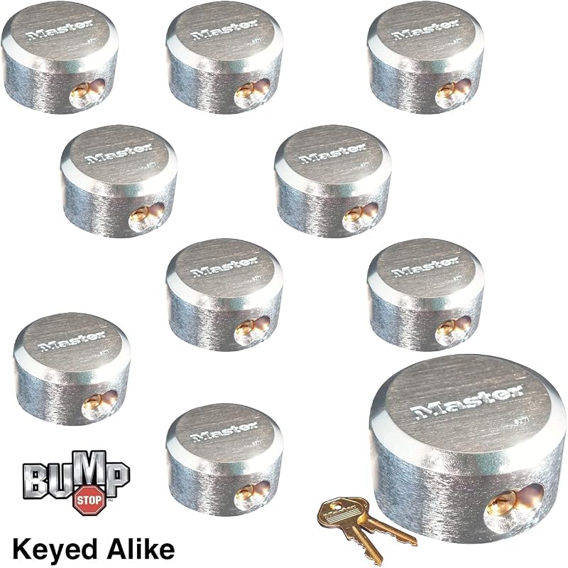 Candado grillete oculto Master Lock Pro 6271NKA-10 BumpStop