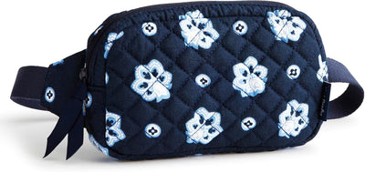 Bolsa viaje algodón bandana azul rey/rojo