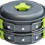 Kit utensilios cocina camping estufa portátil