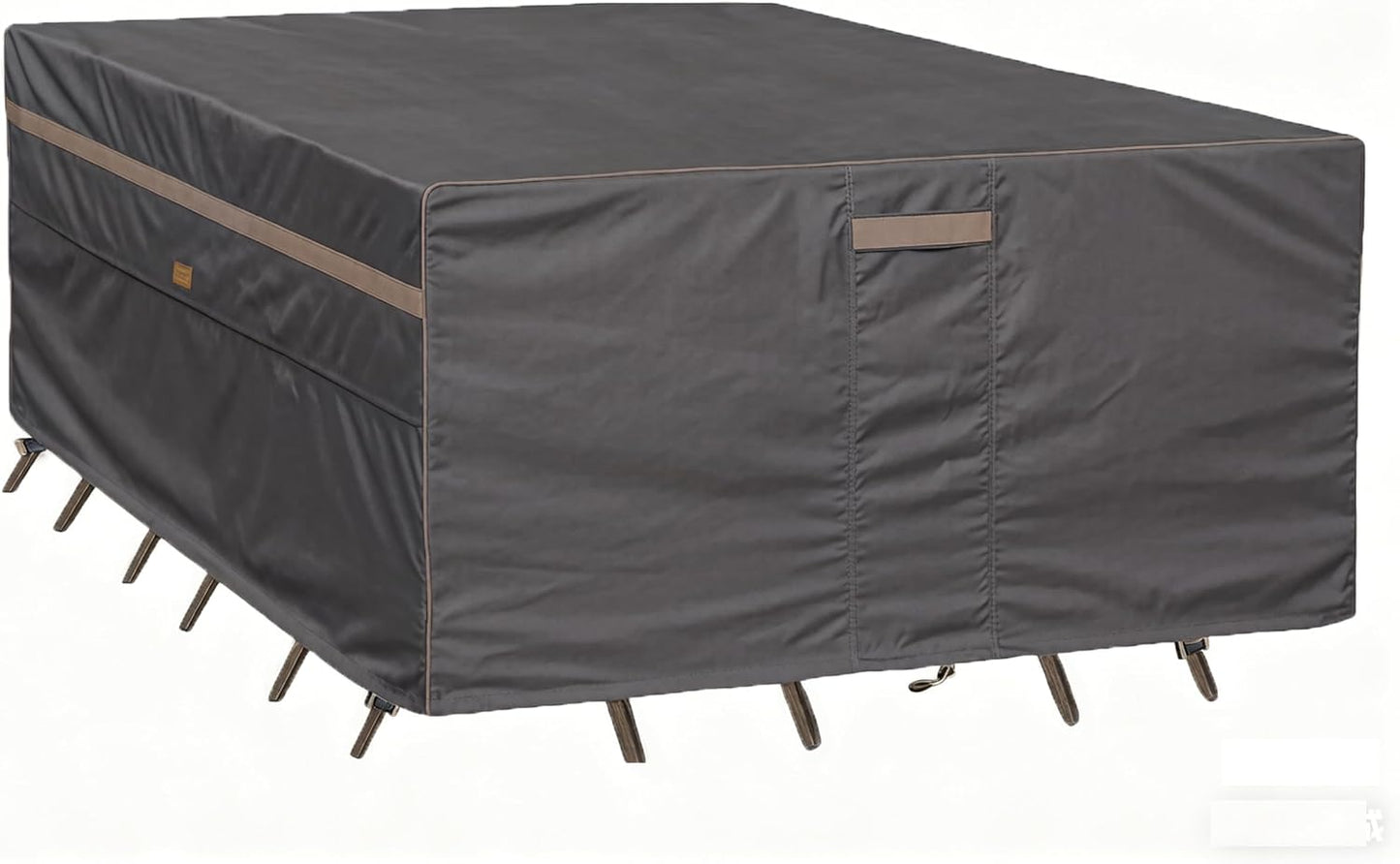Fundas impermeables para muebles patio 98x78x28 gris oscuro