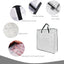 9 bolsas transparentes con cremallera para armario y mudanza