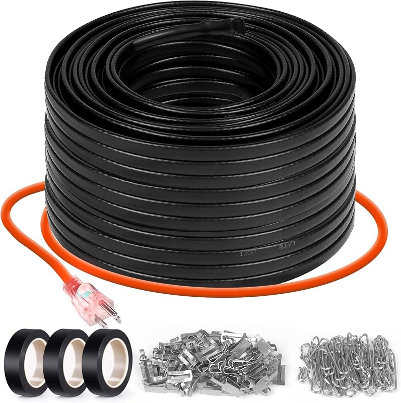 Cinta térmica tuberías 160 ft anti congelación