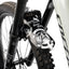 Guardabarros rueda delantera bicicleta montaña ajuste