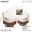 2 Fundas sillas exterior 35x37x38pulg impermeables