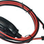 Adaptador SAE 12V con interruptor impermeable 6.6pies