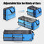 Organiz. 4en1 maletero con hielera plegable celeste