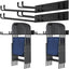 Estante metal sillas plegables pack 2 resistente garaje