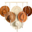 Perchas macramé para sombrero pared 41x31" decoración