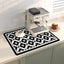 Tapete barra café goma absorbente 12x19