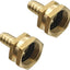 Adaptador manguera jardín latón 1/2x3/4 pulg soporte alta presión
