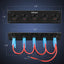 Panel interruptor basculante 5 pos 12V impermeable rojo auto