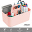 2 Pack Organizador Plástico Portátil para Almacenamiento