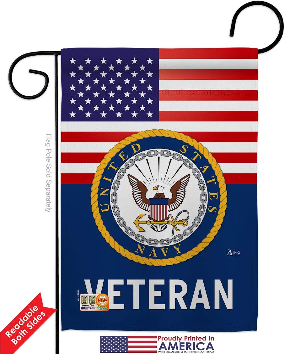 Bandera jardín veteranos Armada USN Seabee pack 2