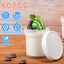 40 Recipientes 10oz para Helado con Tapas Reutilizables