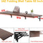 Escritorio plegable flotante pared madera pino 55x22"